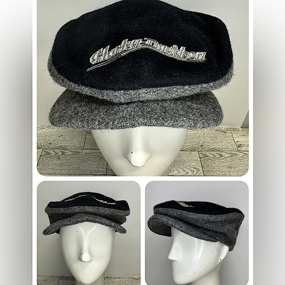 🔹 Harley Davidson Newsboy cap